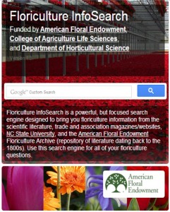 Cover photo for Floriculture InfoSearch