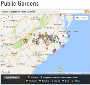 Cover photo for Learn More About Public Gardens in North Carolina