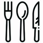 Fork, spoon, and knife